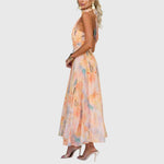 Nicole — Robe Maxi à Dos Nu