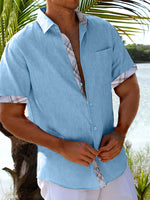 LAPEL COLLAR SHIRT FOR MEN