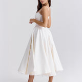 Olympe | Robe midi élégante