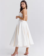 Olympe | Robe midi élégante