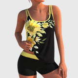 Clotilde — Maillot de bain floral deux pièces