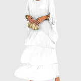 Patricia — Robe Élégante Longue et Fluide