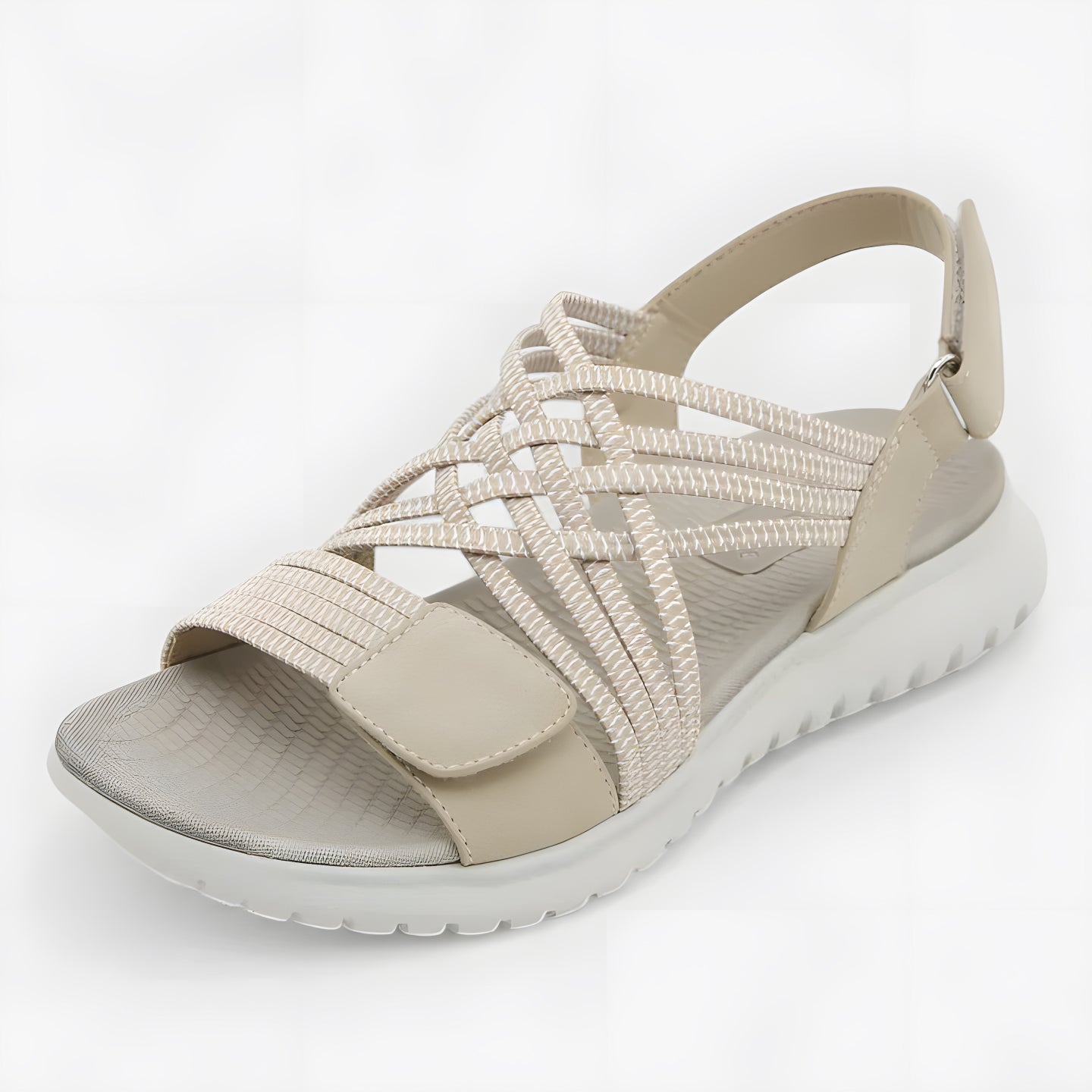 Lottie | Sandales orthopédiques femme légères Beige