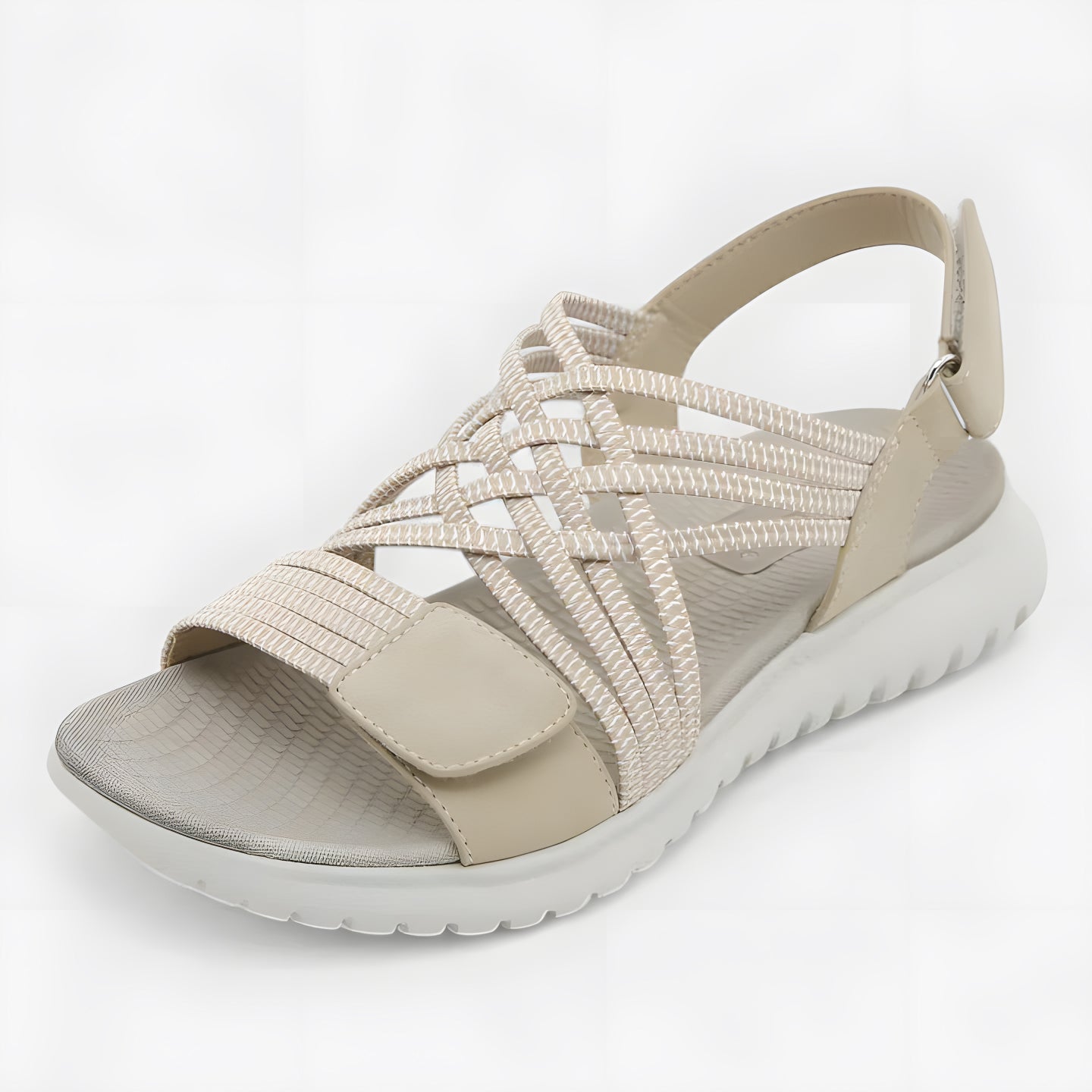 Gemma | Sandales orthopédiques femme confortables Beige
