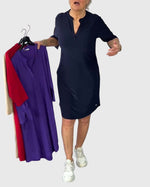 Robe V Cou Unie
