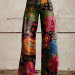Édith — Pantalon Motif Authentique