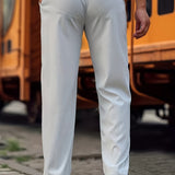STRAIGHT CUT TROUSERS FOR MEN