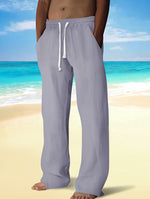 LOOSE DRAWSTRING TROUSERS FOR MEN