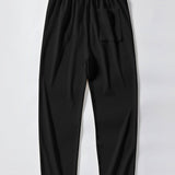 Ensemble — polo jacquard à manches courtes & pantalon côtelé à jambe droite