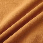 Améline — Chemise en lin à col officier et manches longues
