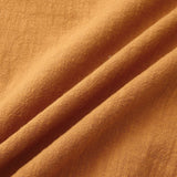 Améline — Chemise en lin à col officier et manches longues