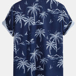 Ensemble — chemise à imprimé palmiers tropical & short de bain à cordon
