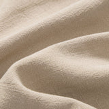 Chemise en lin et viscose à col officier