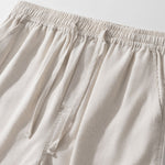 Ensemble Capucine — chemise gaufrée & short à cordon en lin et coton