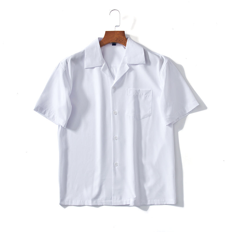 CUBAN COLLAR SUMMER SHIRT FOR MEN