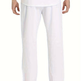 LINEN CASUAL TROUSERS FOR MEN