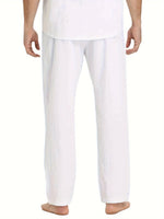 LINEN CASUAL TROUSERS FOR MEN