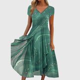 Aubrielle — Robe Midi Fluide