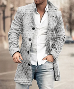 BUTTON TRENCH COAT FOR MEN