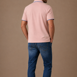 Men's Classic Tipped Polo Shirt – Smart Casual Cotton | Areleon