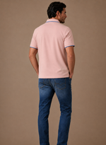 Men's Classic Tipped Polo Shirt – Smart Casual Cotton | Areleon
