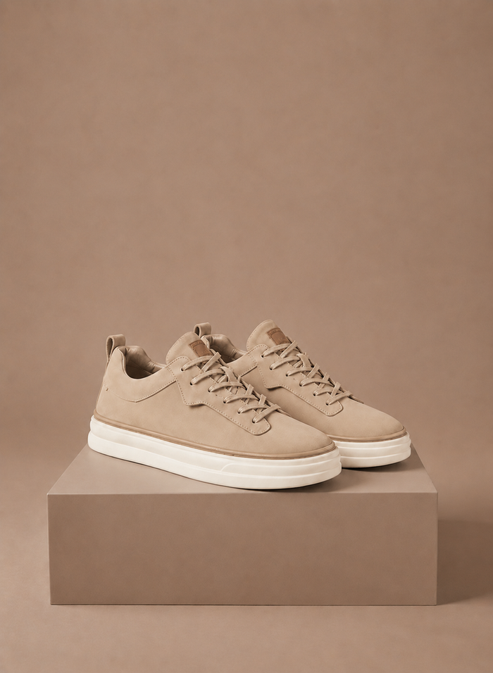Sneakers en suède pour homme – Slip-on smart casual classique | Areleon