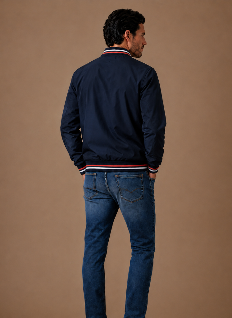 Men's Lightweight Bomber Jacket – Casual Zip-Up Summer | Areleon