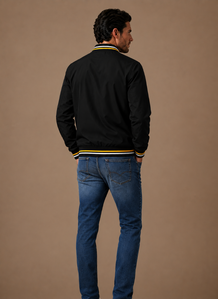 Men's Lightweight Bomber Jacket – Casual Zip-Up Summer | Areleon