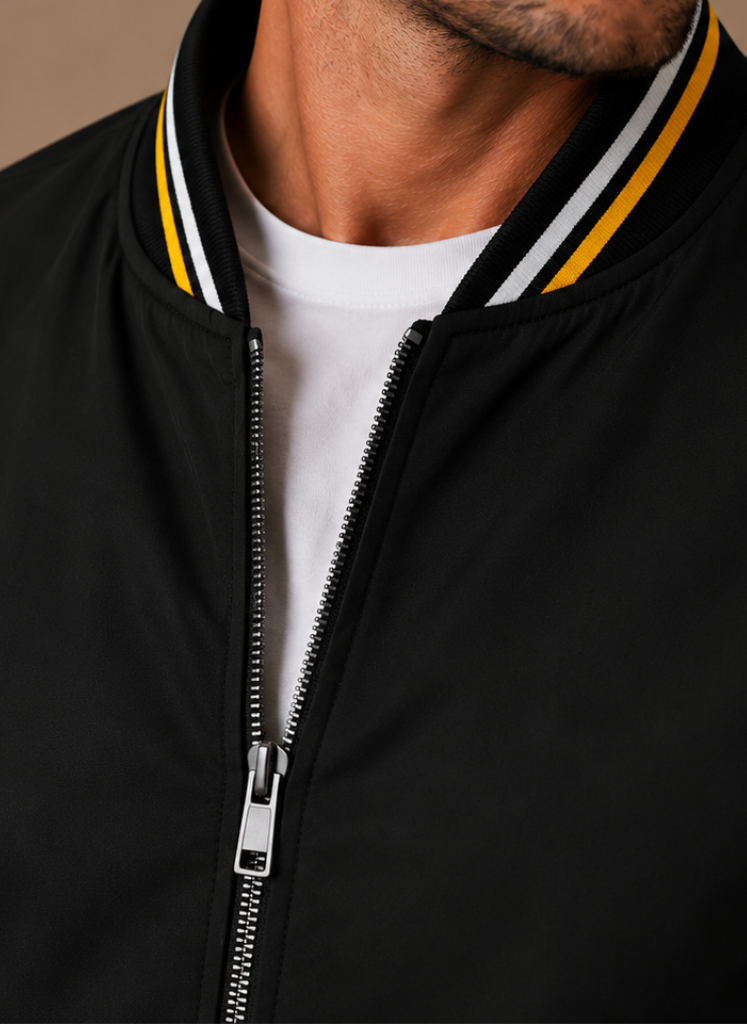 Men's Lightweight Bomber Jacket – Casual Zip-Up Summer | Areleon