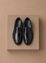 Men's Leather Penny Loafers – Smart Casual Classic | Areleon