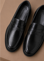 Men's Leather Penny Loafers – Smart Casual Classic | Areleon