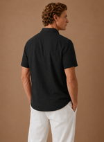Men's Short Sleeve Linen Cotton Shirt – Smart Casual | Areleon