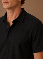 Men's Short Sleeve Linen Cotton Shirt – Smart Casual | Areleon