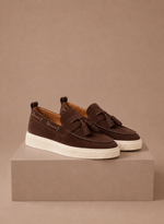 Men's Tassel Loafer Sneakers – Suede Casual Slip-On | Areleon
