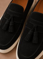 Men's Tassel Loafer Sneakers – Suede Casual Slip-On | Areleon