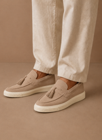 Men's Tassel Loafer Sneakers – Suede Casual Slip-On | Areleon