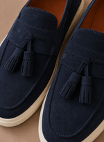 Men's Tassel Loafer Sneakers – Suede Casual Slip-On | Areleon