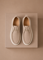 Men's Moc-Toe Lace-Up Suede Shoes – Casual Everyday | Areleon
