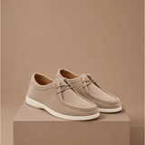 Men's Moc-Toe Lace-Up Suede Shoes – Casual Everyday | Areleon