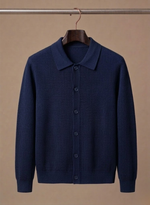 Men's Knit Cardigan – Breathable Smart Casual Layer | Areleon