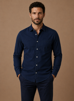 Men's Classic Button-Up Shirt – Smart Casual Relaxed Fit | Areleon