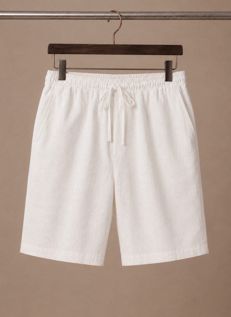 Men's Cotton Linen Shorts – Relaxed Fit Summer | Areleon