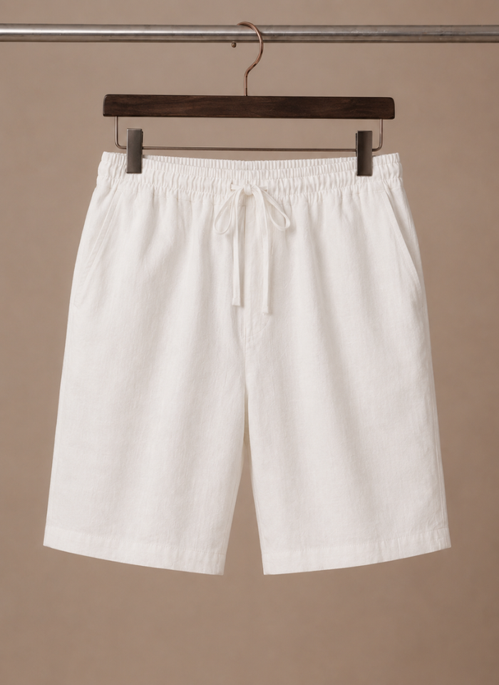 Men's Cotton Linen Shorts – Relaxed Fit Summer | Areleon