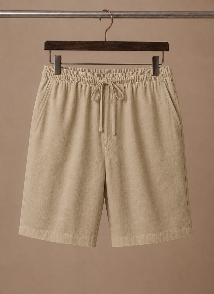 Men's Cotton Linen Shorts – Relaxed Fit Summer | Areleon