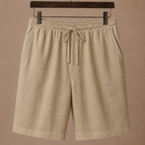 Men's Cotton Linen Shorts – Relaxed Fit Summer | Areleon