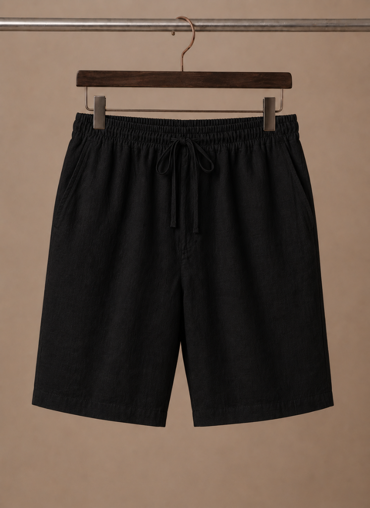 Men's Cotton Linen Shorts – Relaxed Fit Summer | Areleon