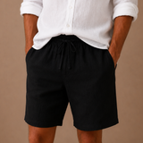 Men's Cotton Linen Shorts – Relaxed Fit Summer | Areleon