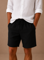 Men's Cotton Linen Shorts – Relaxed Fit Summer | Areleon