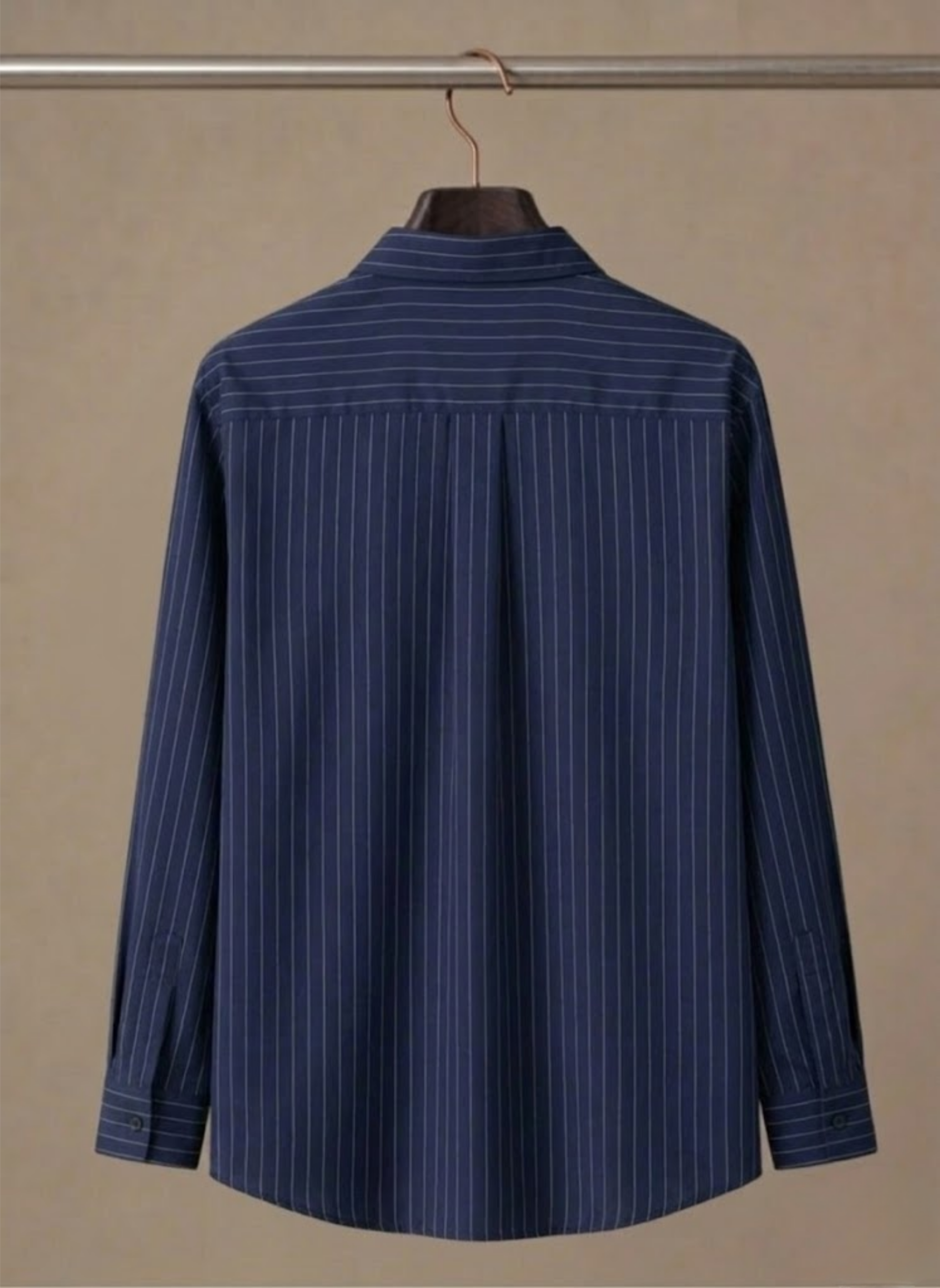 Men's Cotton Striped Shirt – Classic Button-Up | Areleon