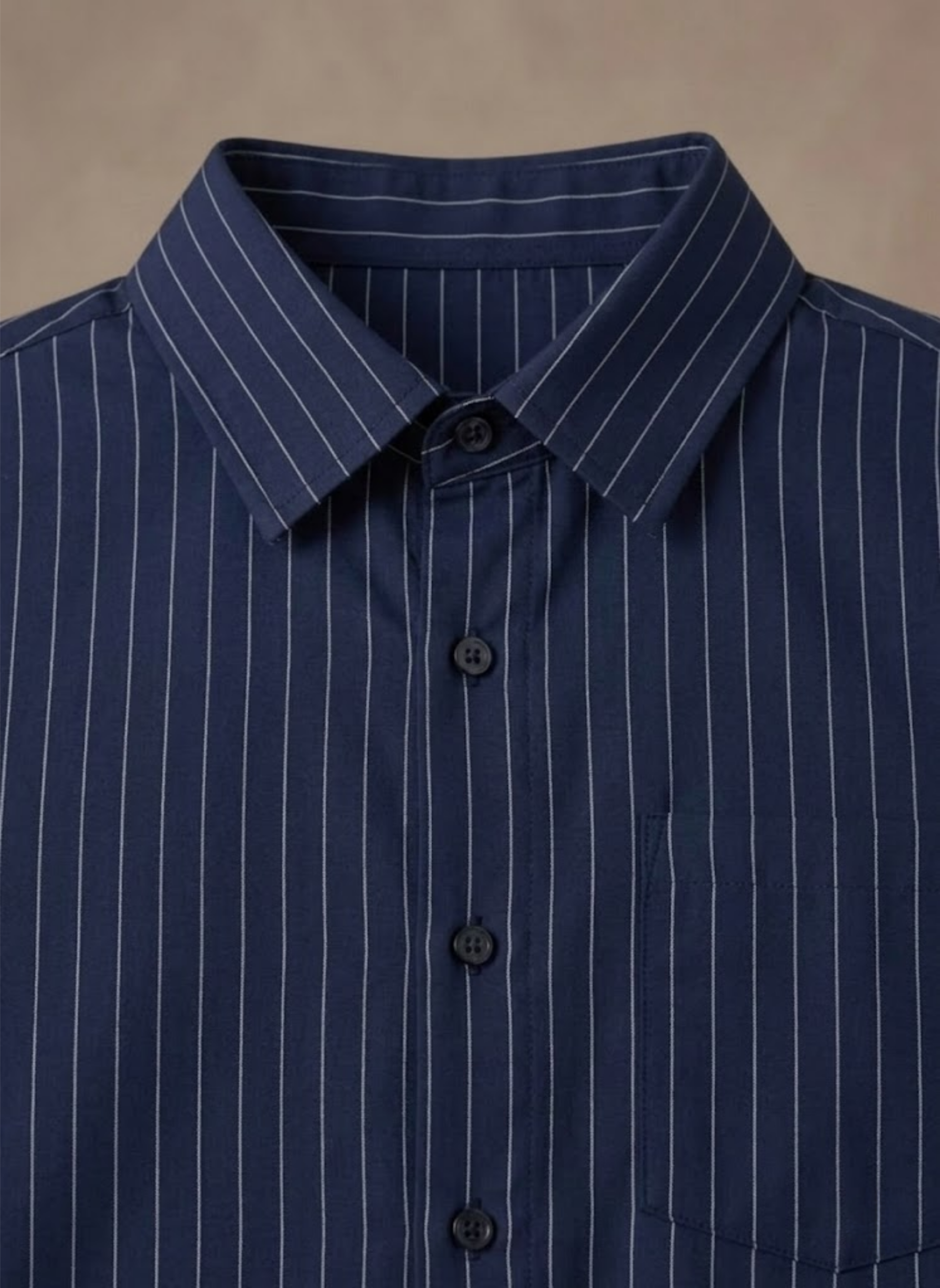 Men's Cotton Striped Shirt – Classic Button-Up | Areleon